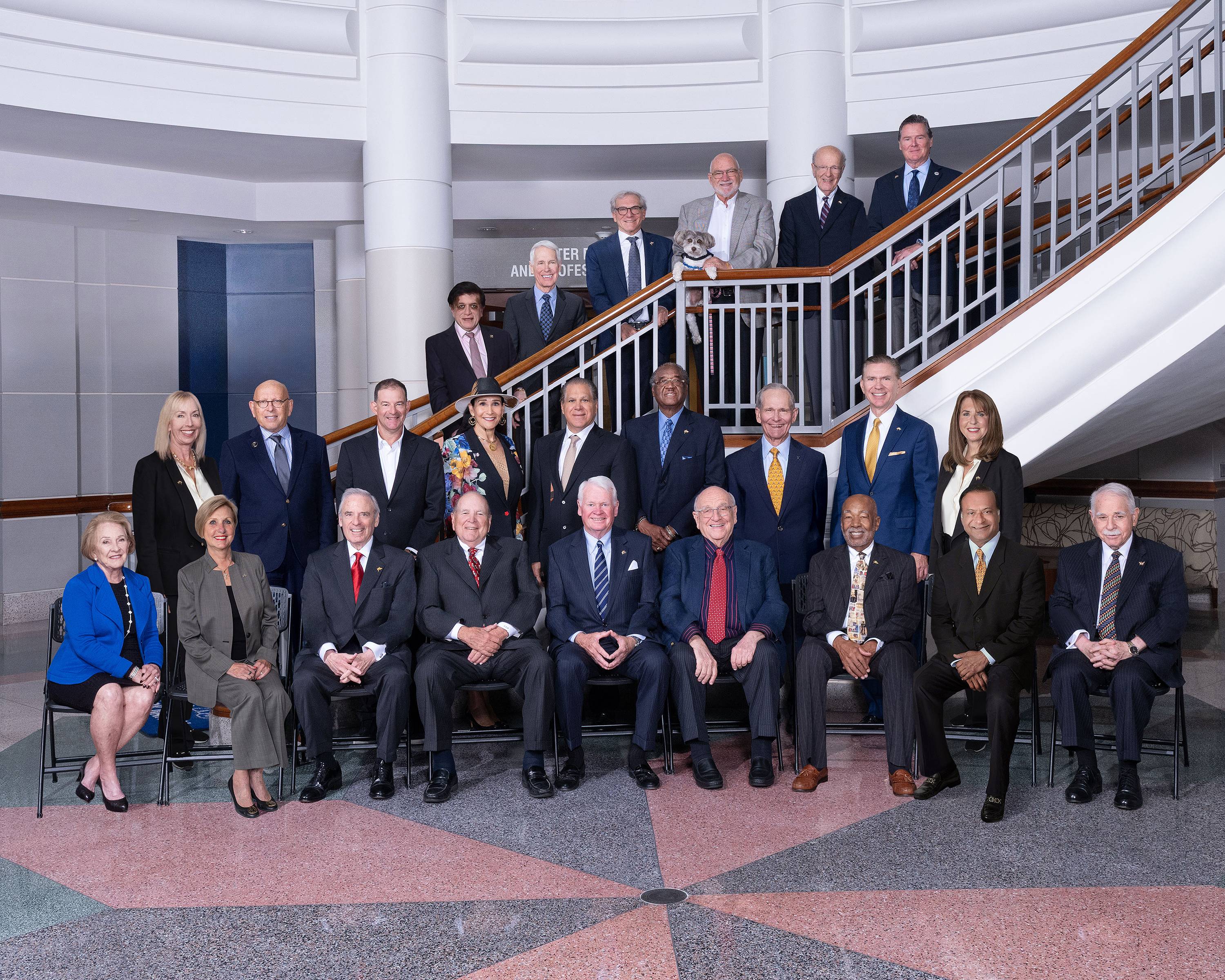 Group photo of the Board of Trustees