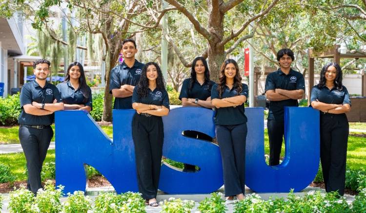 Undergraduate students sga group photo