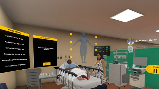 Gereatric Workforce virtual reality room