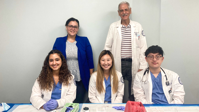 GWEP team and dept of geriatric volunteering