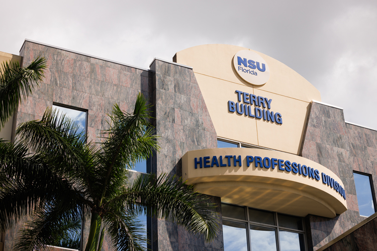 NSU Terry building close angle