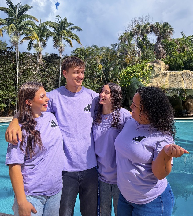 Resident Assistants group photo
