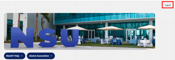 SharkLink login page